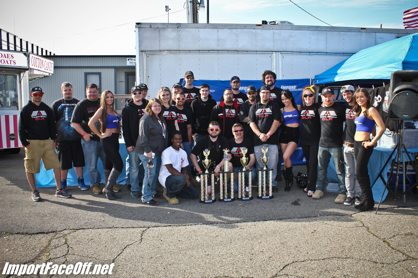 2014 Import Face-Off Car Club Champions (Photo by Cliff Wallace)