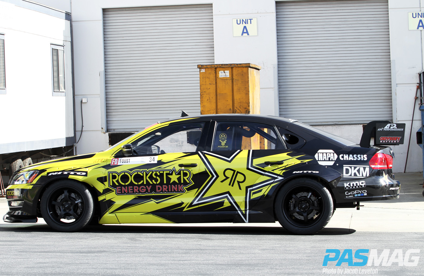 Rockstar Redux Tanner Foust 2015 VW Passat Jacob Leveton 15