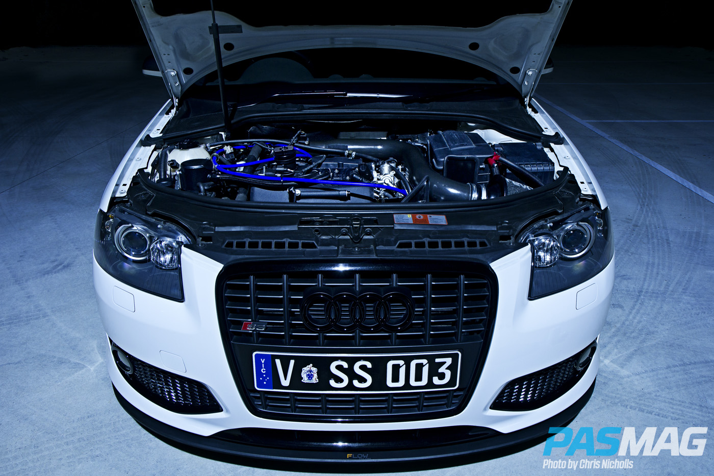Euro Ninja 2008 Audi S3 Willy Lin Phatt Audio PASMAG Chris Nicholls 18
