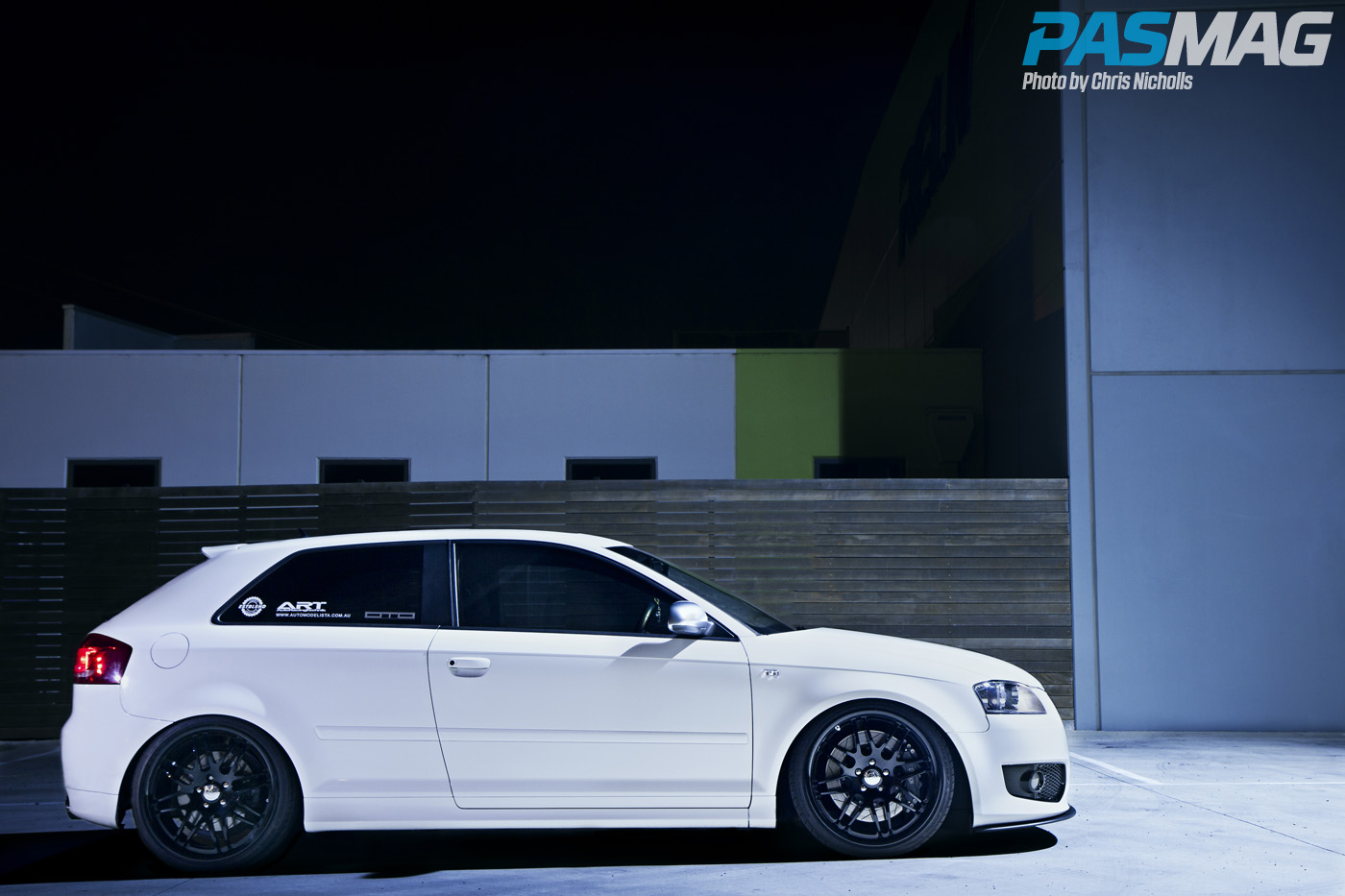 Euro Ninja 2008 Audi S3 Willy Lin Phatt Audio PASMAG Chris Nicholls 8