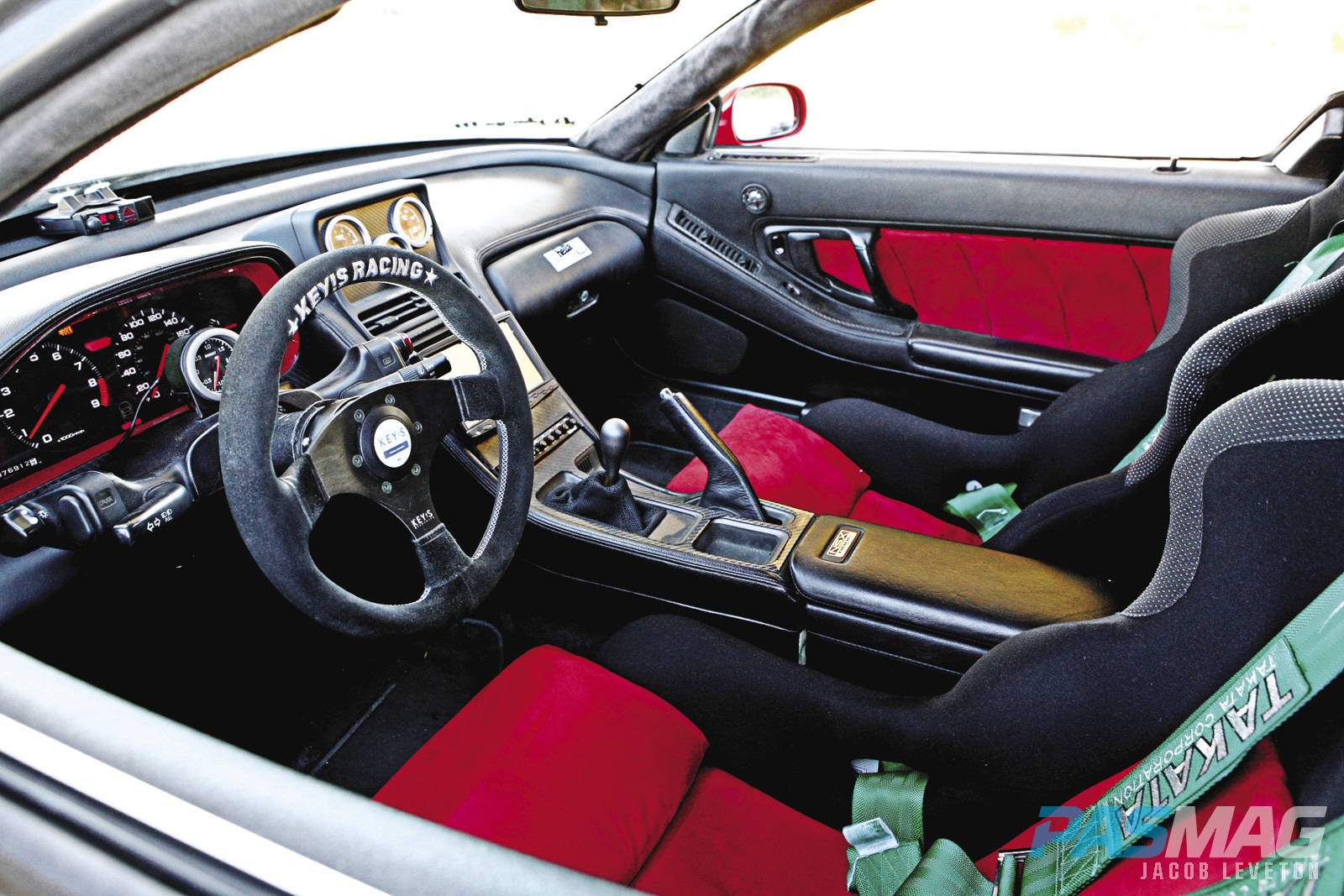 PASMAG 1992 Acura NSX Tony Khamly Keys Recaro Takata GruppeM NRG Momo