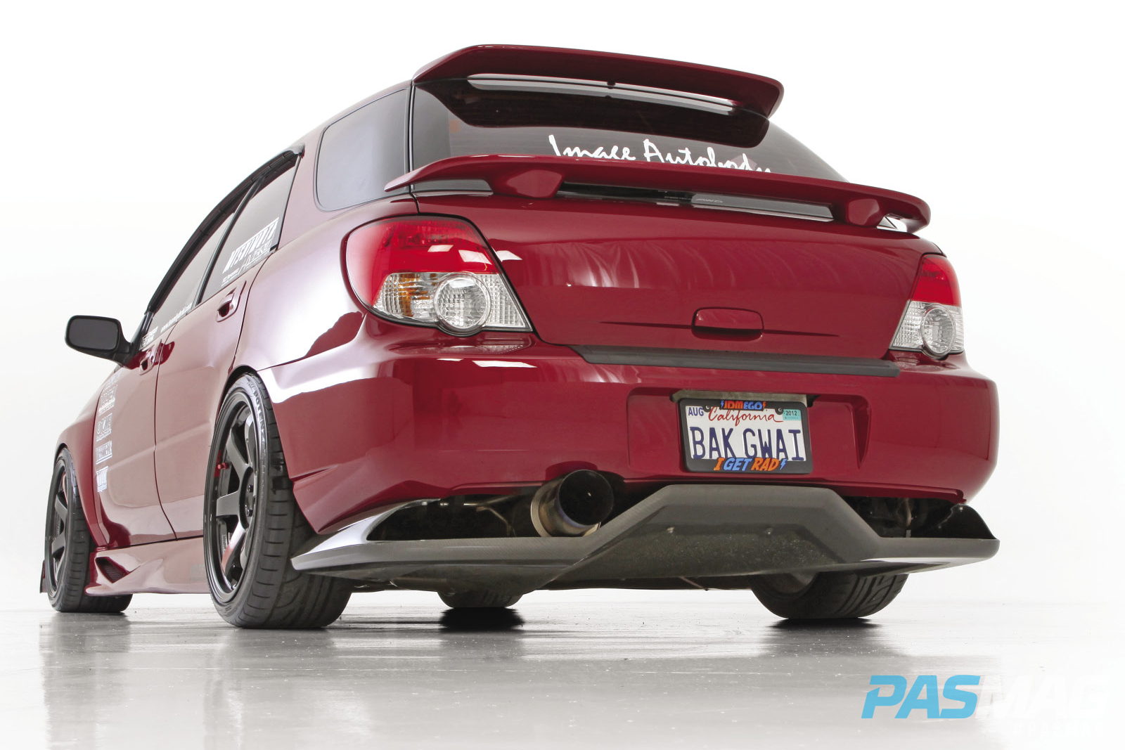 PASMAG Joseph Bacigalupi 2005 Subaru WRX Wagon trust exhaust