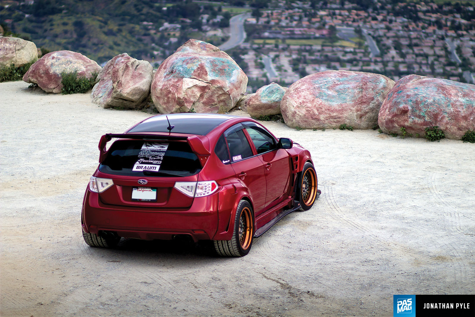 PASMAG TBGLIVE Shad Alaimo Subaru WRX 03