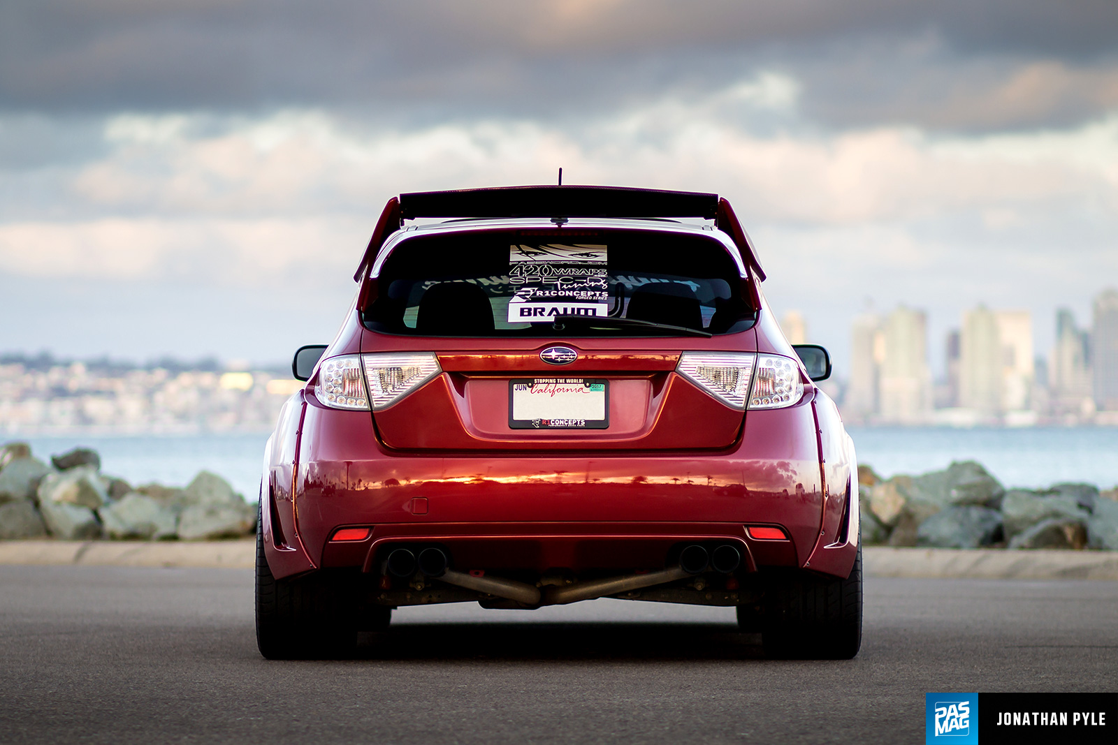 PASMAG TBGLIVE Shad Alaimo Subaru WRX 09