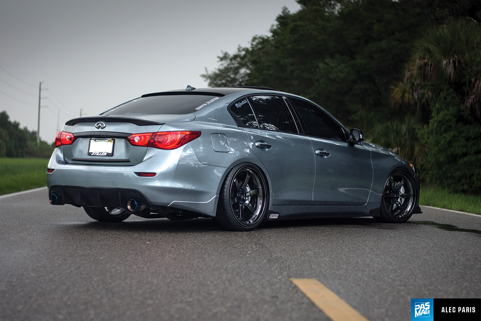 11 Zach Tankersley 2015 Infiniti Q50S TBGLIVE PASMAG