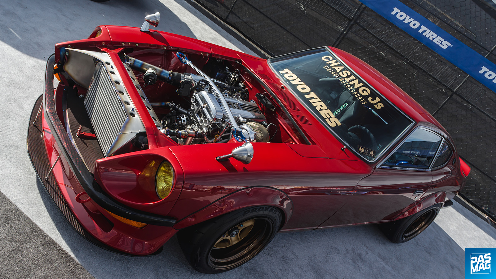 01 SEMA Dominic Le SR20 Powered Datsun 240Z PASMAG Adam Gordon