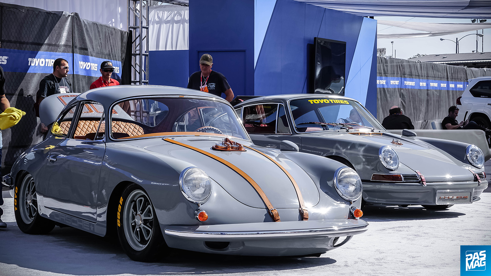 01 SEMA Slang500 Twin Porsches PASMAG Adam Gordon