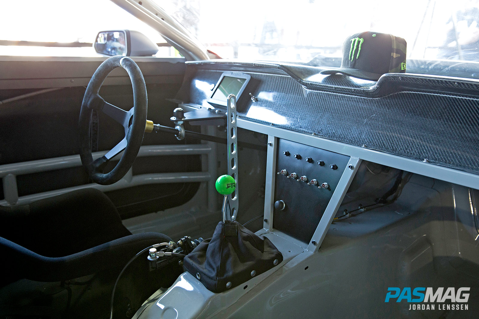 PASMAG Feb-Mar 2015 Vaughn Gittin Jr Ford Mustang Spec 5 Concept interior ASD