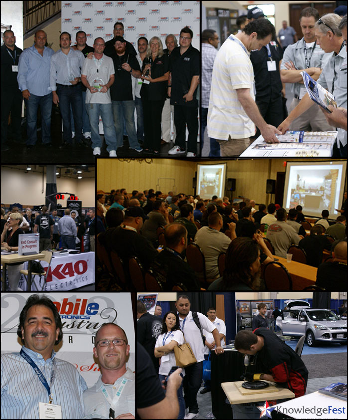 PASMAG KnowledgeFest 2014 Dallas Texas MERA Mobile Electronics Car Audio Conference Event Collage