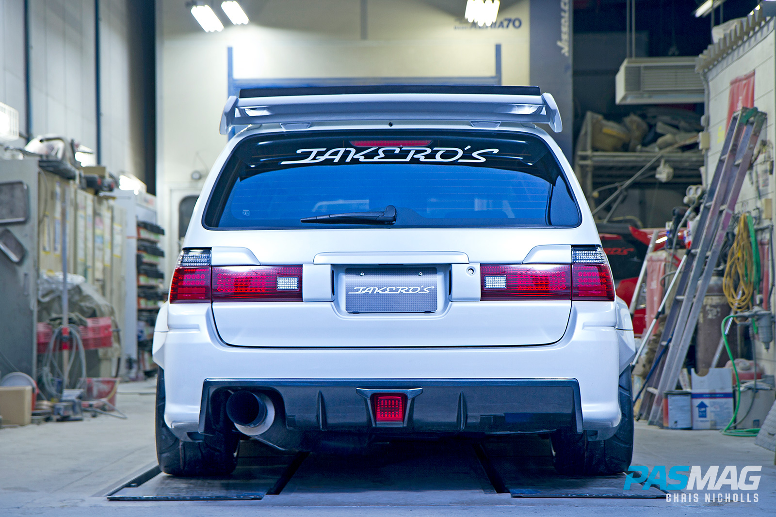 Takeros Autech 1998 Nissan Stagea 260RS PASMAG Rear shot