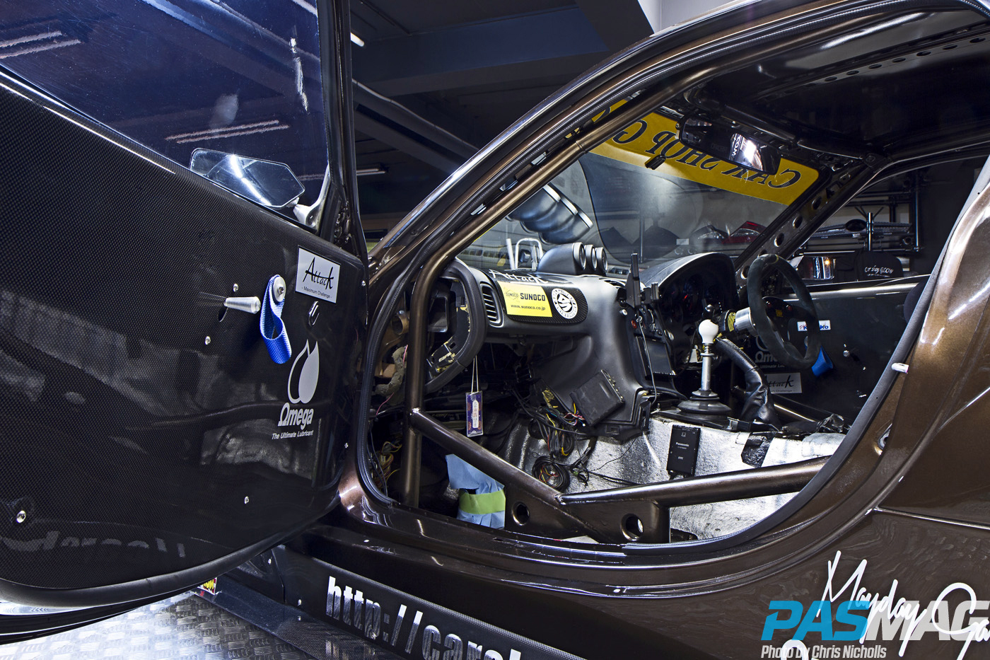 Car Shop Glow Mazda FD3S RX7 PASMAG Interior passenger