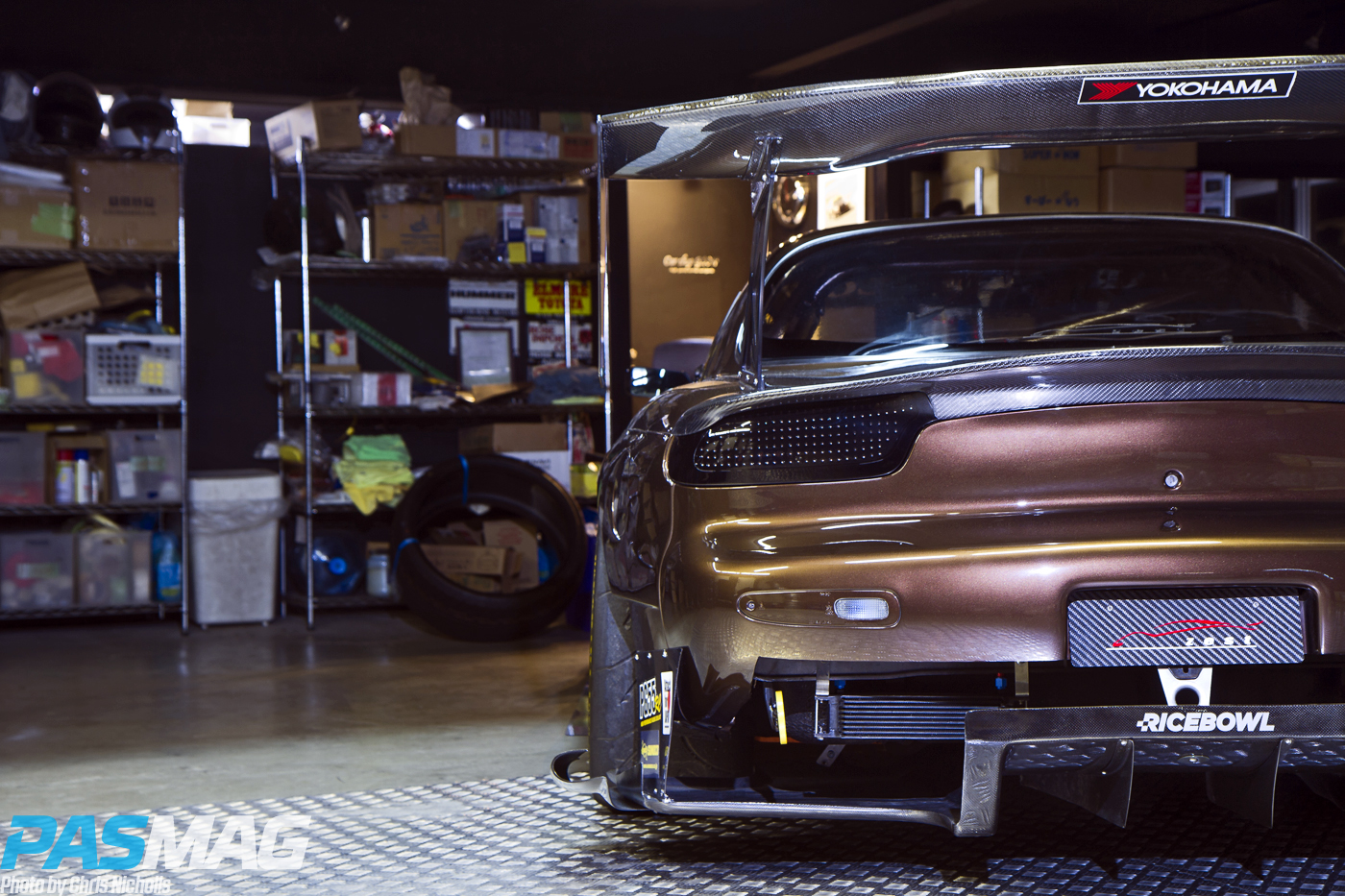 Car Shop Glow Mazda FD3S RX7 PASMAG Rear half