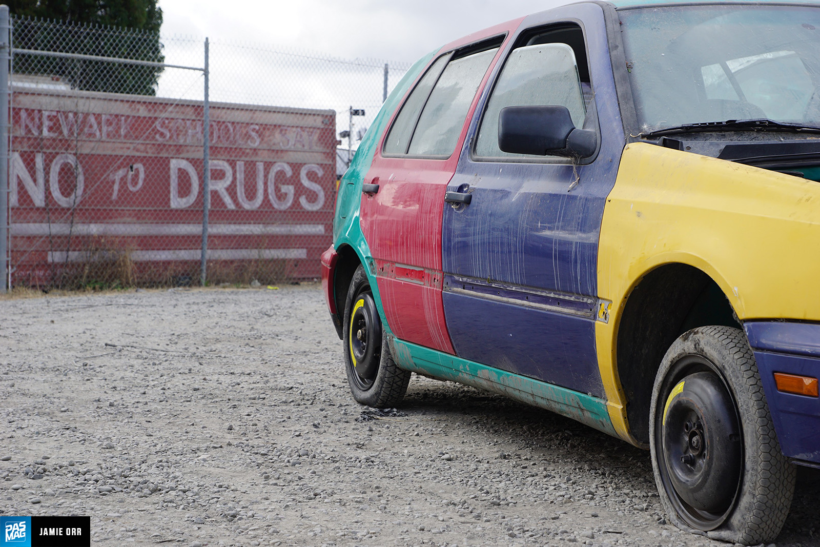02 Jamie Orr 1996 VW Golf Harlequin Waterfest PASMAG