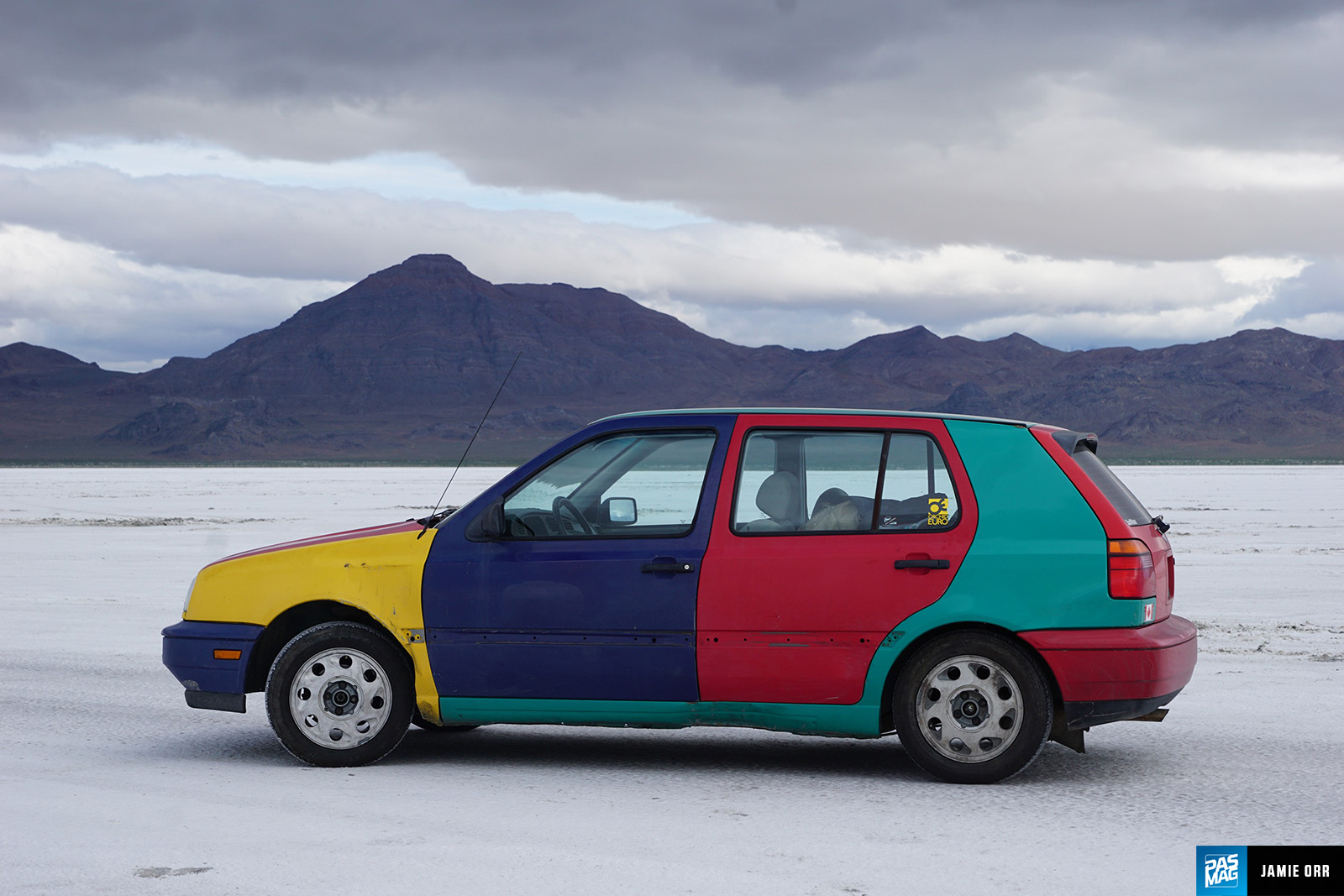 07 Jamie Orr 1996 VW Golf Harlequin Waterfest PASMAG