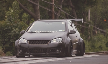 Dark Knight: Donald Santora's 2008 Volkswagen Golf GTI