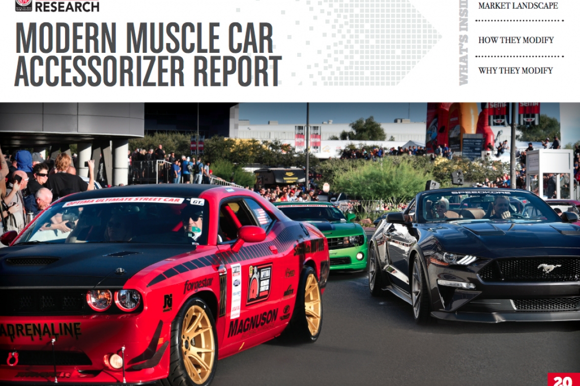 SEMA Report States Almost Half of Modern Muscle Cars are Modified