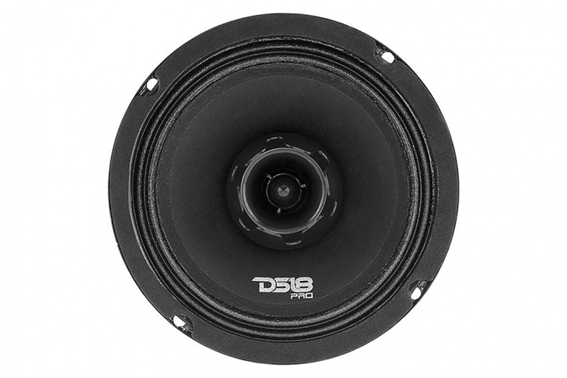 DS18 PRO ZT6 Pro Audio Mid-Range Speaker with Bullet Tweeter