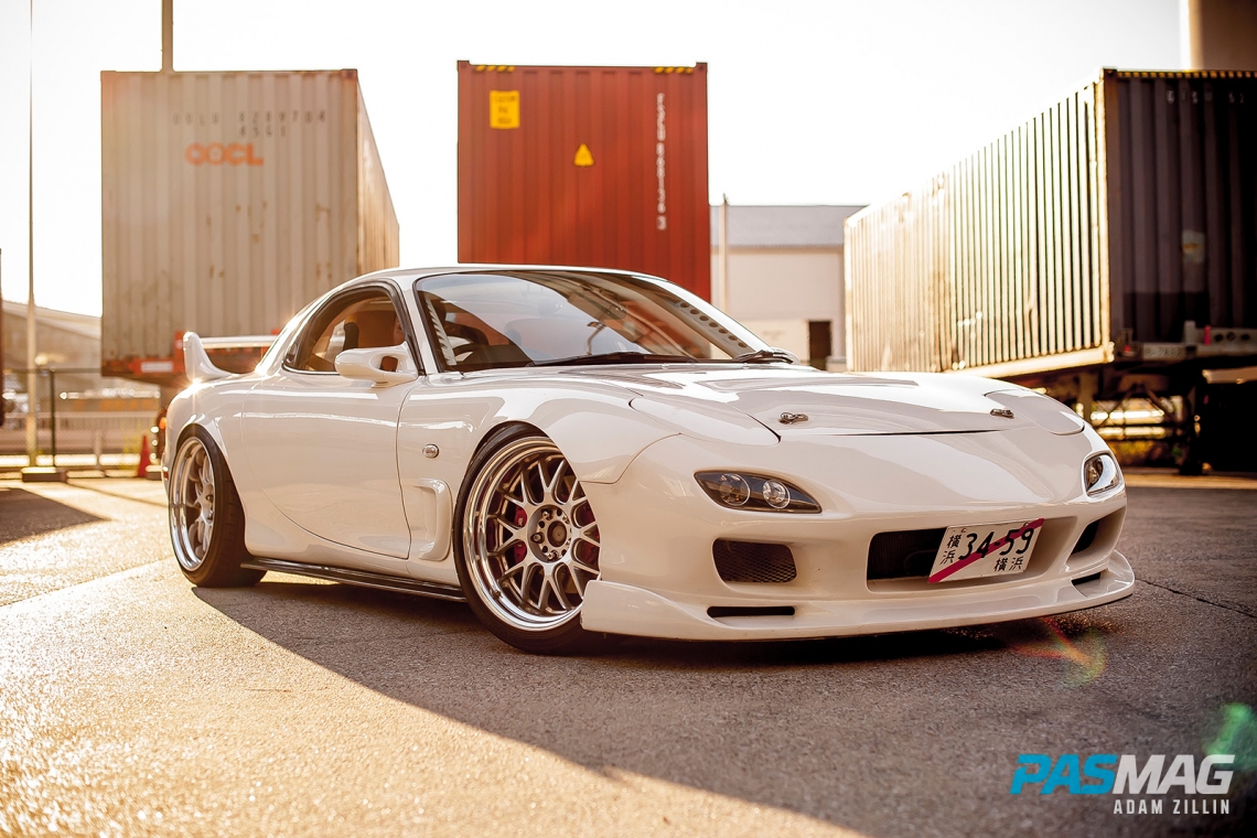 Quad Spinning: Yuki Kamakura's Quad Rotor 26b 1997 Maxda RX-7