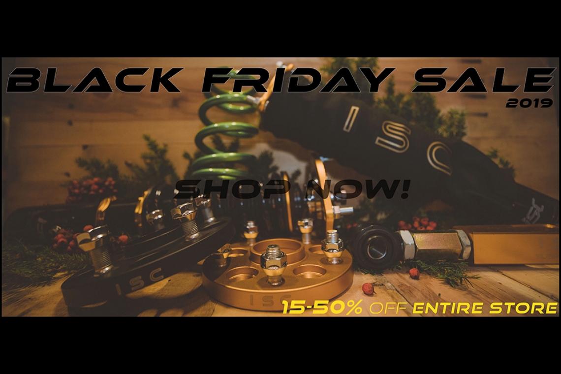 ISC Suspension's Black Friday Sale