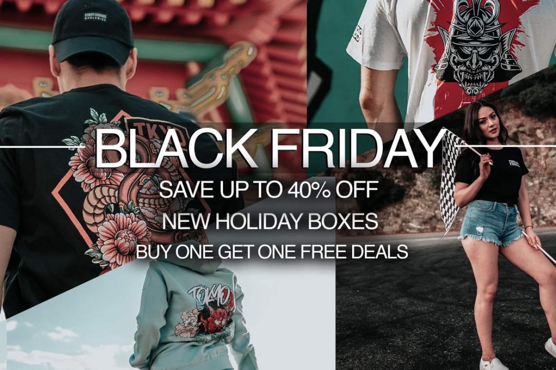 Tuned in Tokyo's Black Friday Sale Is Here!