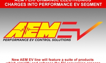 AEM Electronics Announces Performance EV Products Brand - AEM EV