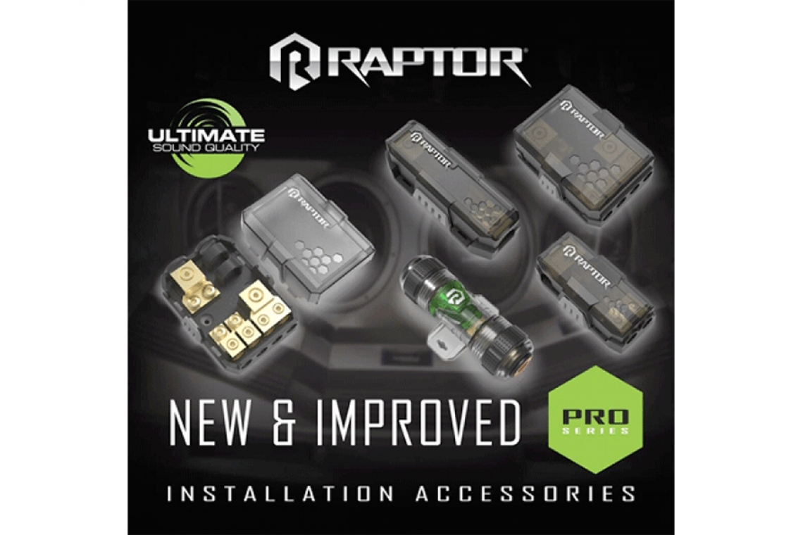 Raptor Launches Improved Pro Series of Car Audio Products at CES 2020