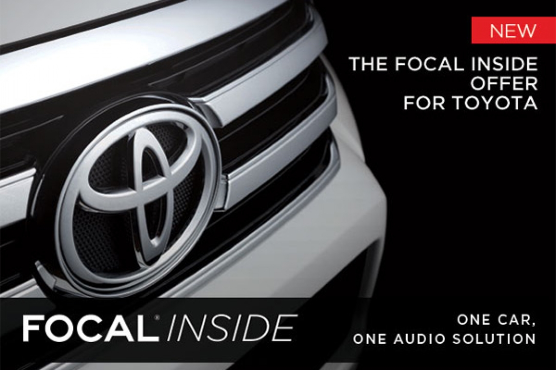 New Focal Inside Audio Kits Dedicated to Toyota Vehicles