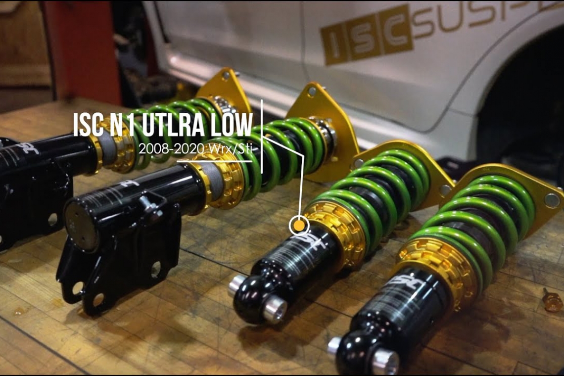 ISC Suspension N1 Ultra Low Coilover Kit For 2008-2020 WRX/STi