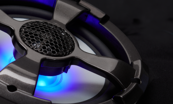PowerBass XL-82SST Thin Mount Powersports 8" Co-Axial Speakers With RGB Illumination