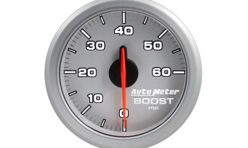 AutoMeter AirDrive 2-1/16" Silver Boost Gauge