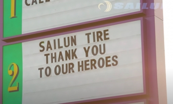 Sailun Tire Drive-In Movie Night Celebrates the Heroes Among Us