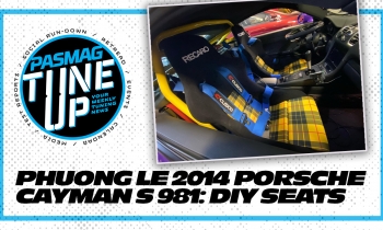 Phuong Le's 2014 Porsche Cayman S 981: DIY Seats