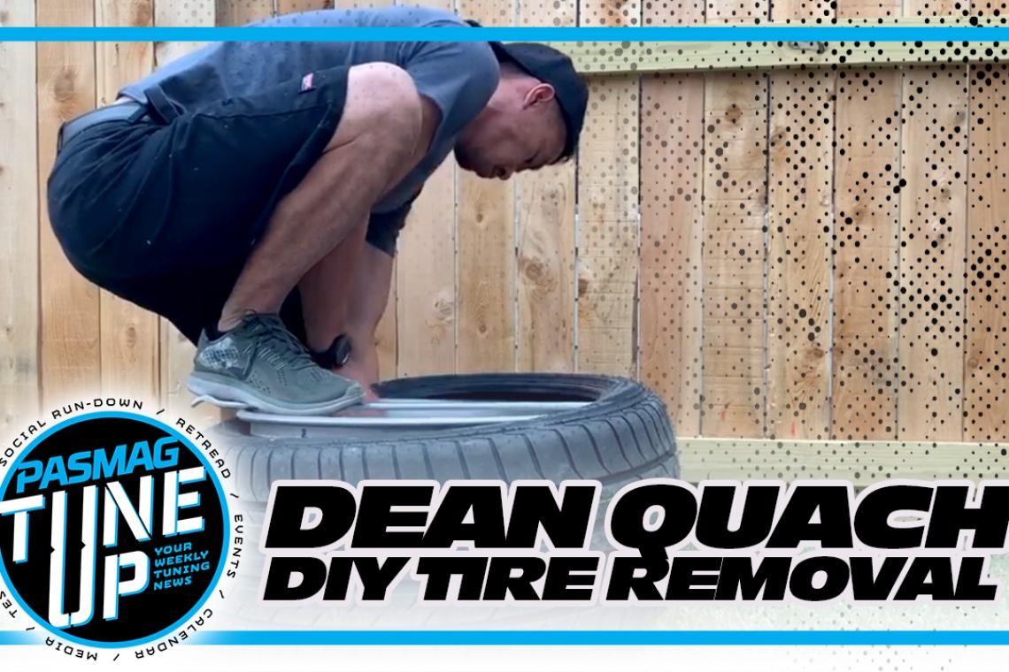 Dean Quach DIY Tire Removal is Hard to Watch