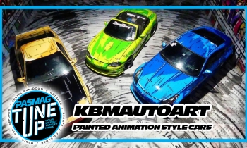 KBM Auto Art: Painted Initial D Animation Style Cars