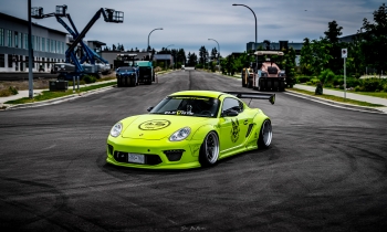 Lime Green is the New Black: Clifford Joe’s 2008 Porsche Cayman