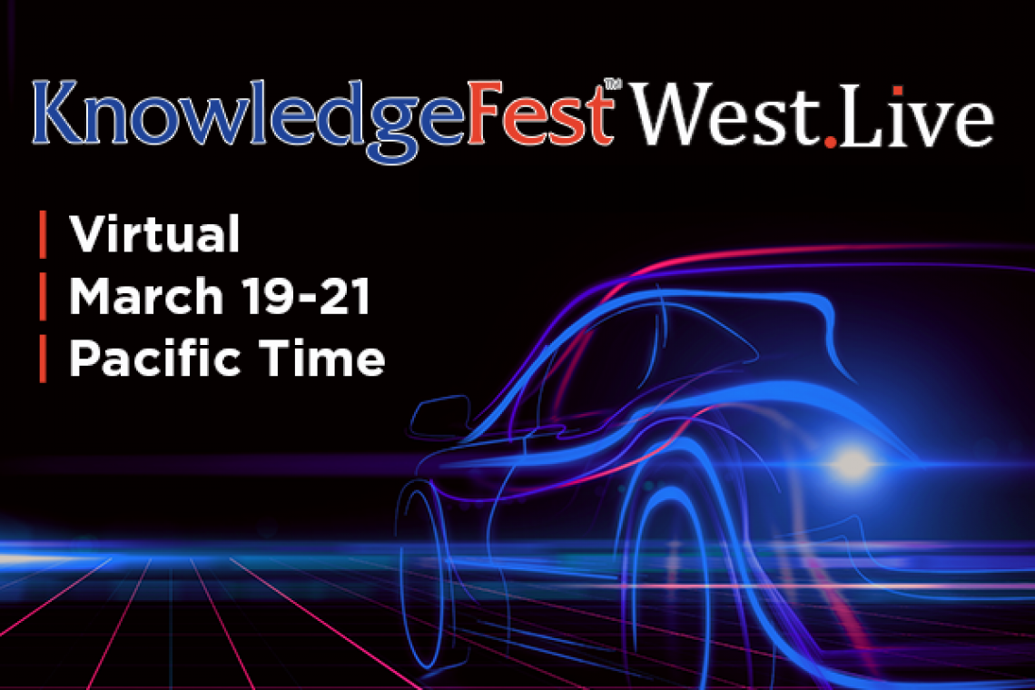 KnowledgeFest™ LIVE Goes West as a VirtualOnly Event PASMAG is the
