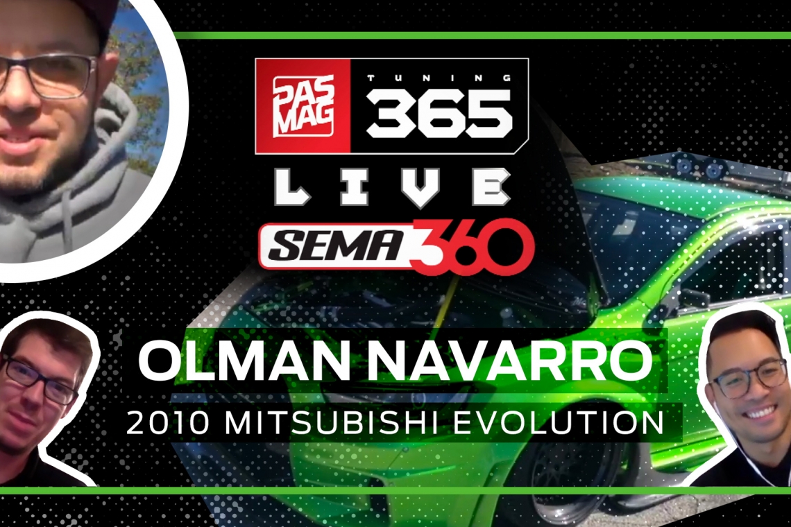 SEMA360 Feature Vehicle Showcase: Olman Navarro's 2010 Mitsubishi Evolution X GSR