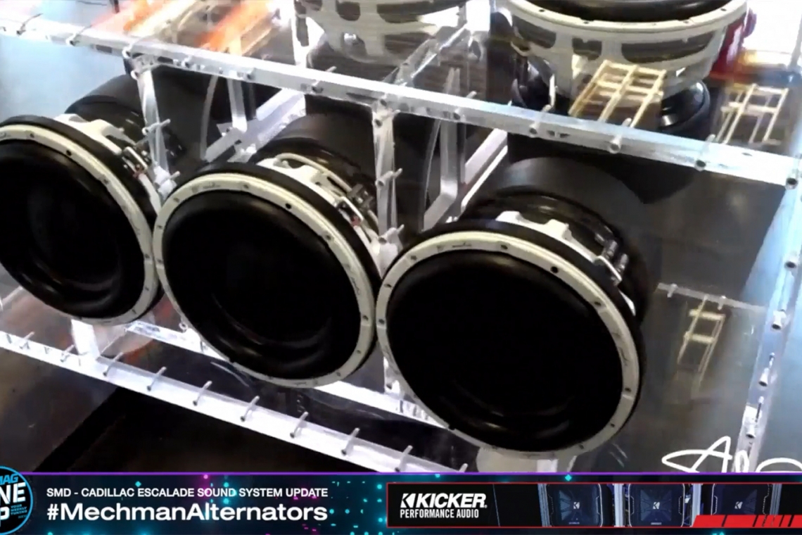 Steve Meade's Cadillac Escalade Sound System is a BEAST!
