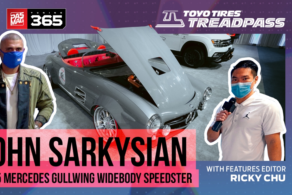 Toyo Tires Treadpass 3D: John Sarkysian's 1955 Mercedes Gullwing