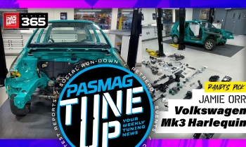 2021 SEMA Crunch: Jamie Orr's Volkswagen Mk3 Golf Harlequin