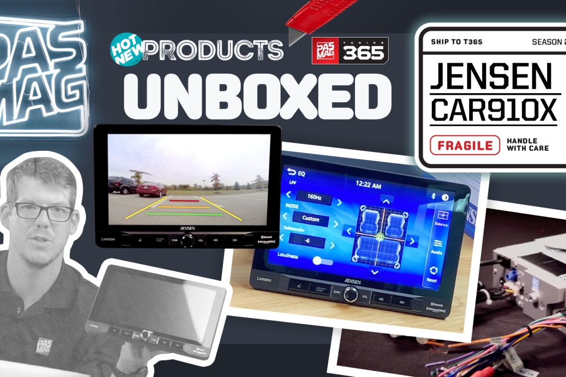 PASMAG Unboxing: Jensen 910X Multimedia Touchscreen Receiver