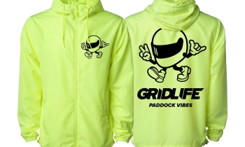 GRIDLIFE Paddock Vibes Windbreaker Safety Crew