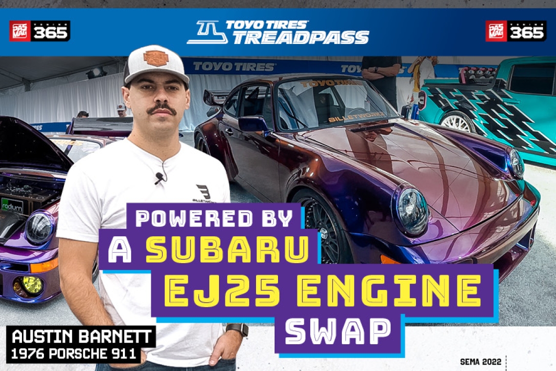 Powered by a Subaru EJ25 Engine Swap: Austin Barnett’s 1976 Porsche 911