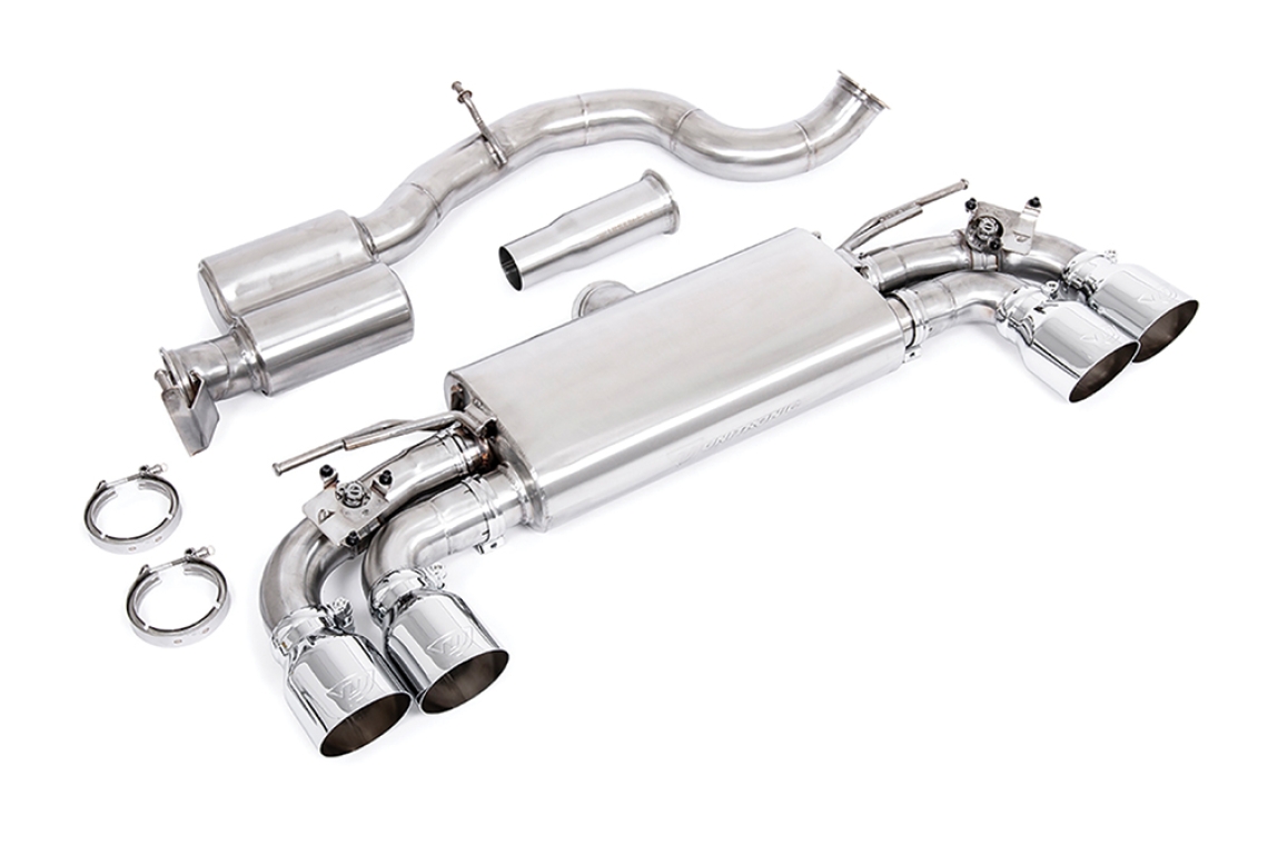 Cat-Back Exhaust System for Golf R and Audi S3 by Unitronic
