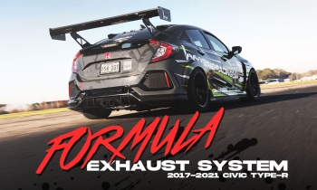 Hybrid Racing Formula Exhaust for 2017-2021 Honda Civic Type R