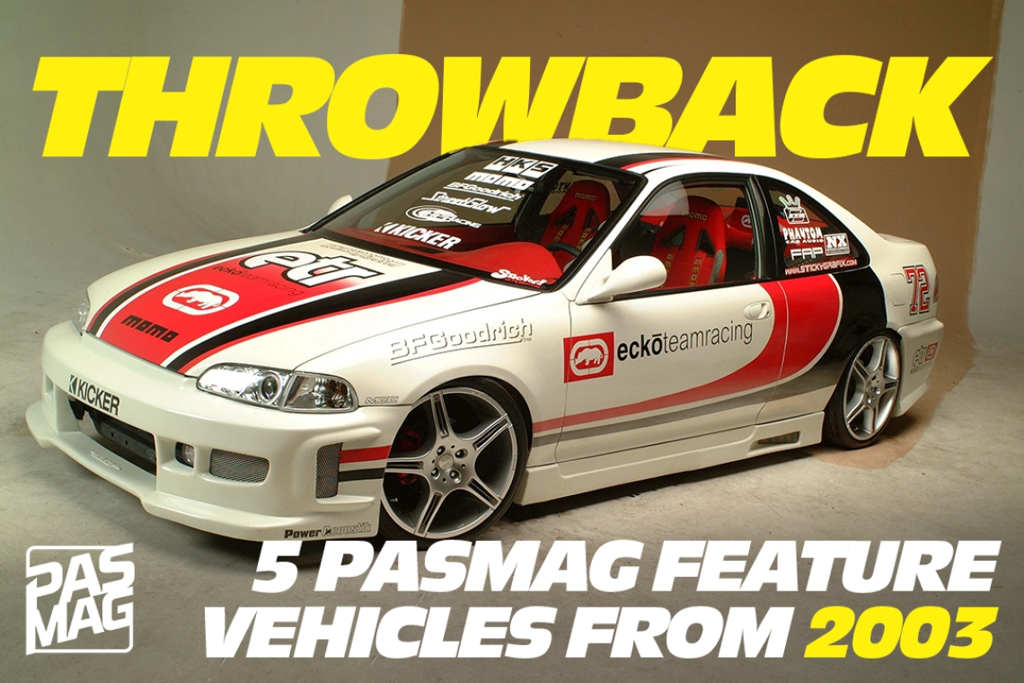 Throwback: 5 Vehicles from PASMAG in 2003