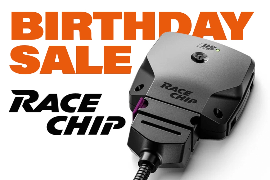 RaceChip Celebrates its Birthday with a Sale