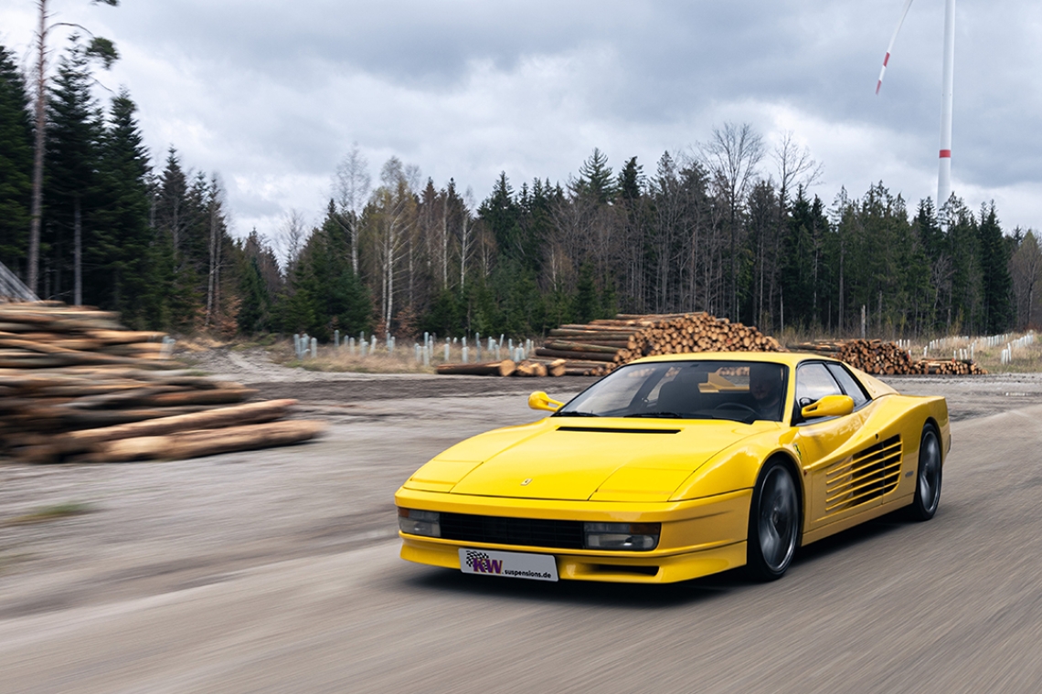 KW Suspensions Coilovers for Ferrari Testarossa