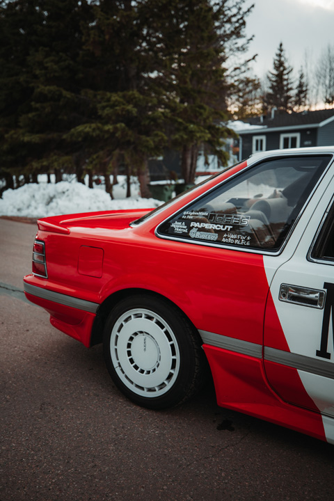 Gary Zackodnik’s 1988 Toyota Soarer with Marlboro-inspired livery.