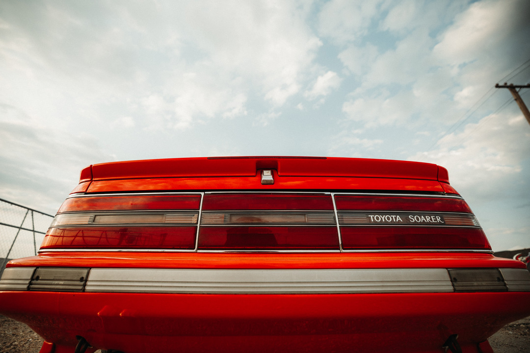 Gary Zackodnik’s 1988 Toyota Soarer with Marlboro-inspired livery.